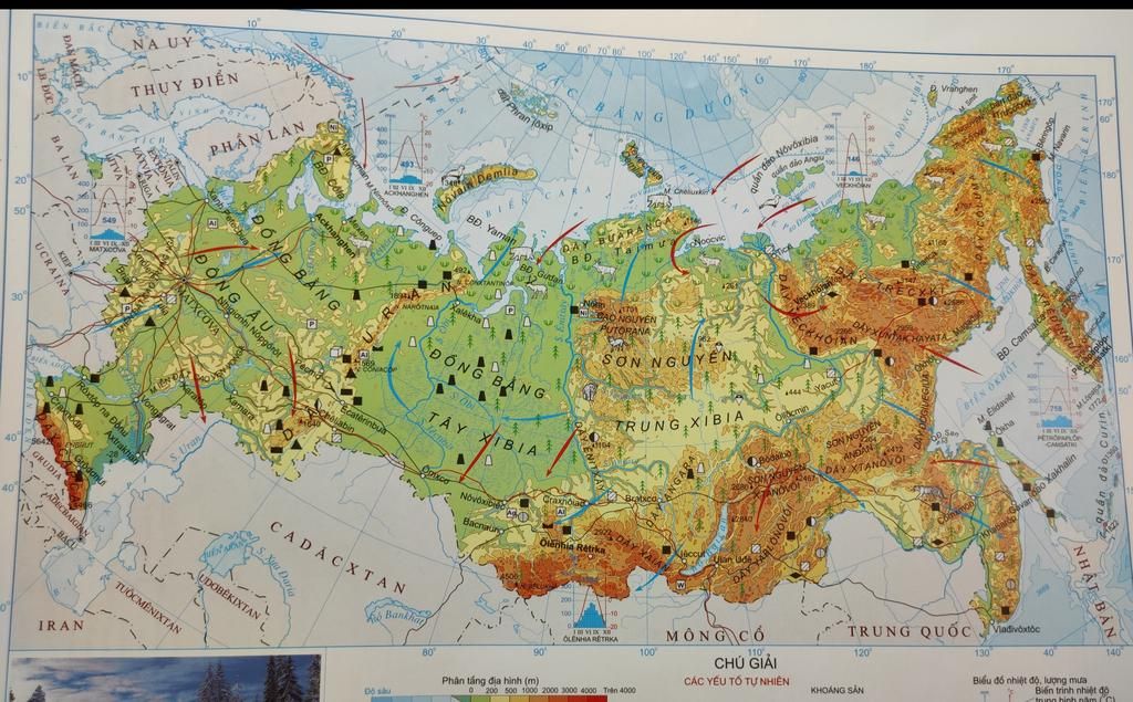 Địa hình phía bắc Nga: Với những cảnh quan địa hình kỳ vĩ từ xứ sở băng giá, bạn sẽ có trải nghiệm du lịch tuyệt vời khi đến với phía bắc Nga. Hãy khám phá những vùng đất hoang sơ, những bãi biển cát trắng và những dãy núi trùng điệp khi đến với Nga.
