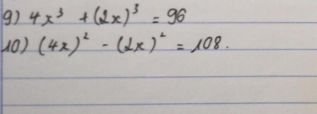 9) 4 + (x) - 96 10) (x) = (x) = 108 - câu hỏi 4687854