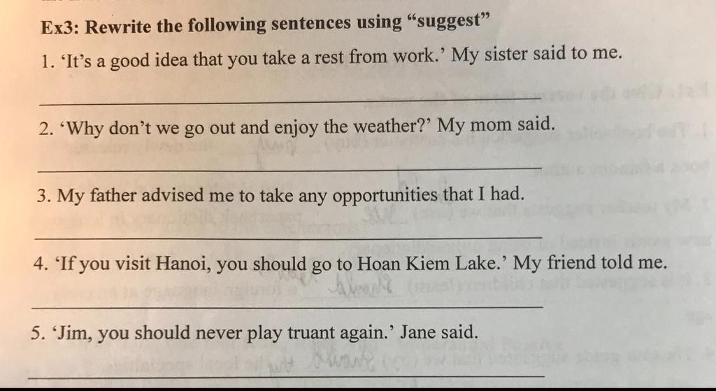Ex3 Rewrite The Following Sentences Using suggest 1 It s A Good ex3-rewrite-the-following-sentences-using-suggest-1-it-s-a-good