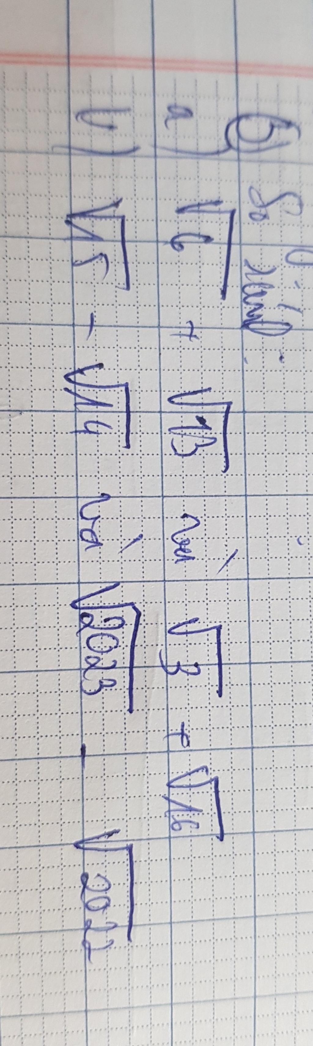 61 So rivil 16 √13 20 Vet B v14 và 12023 H a U VS - √14 H P √ 16 √ 2022