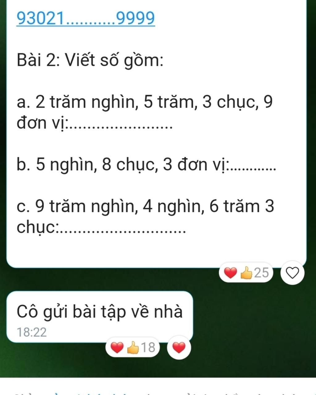 Làm thế nào để đọc số 5 nghìn, 8 chục, 3 đơn vị trong Tiếng Việt?
