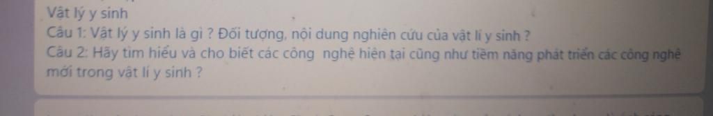 Tìm hiểu vật lý y sinh là gì và những ứng dụng trong y học