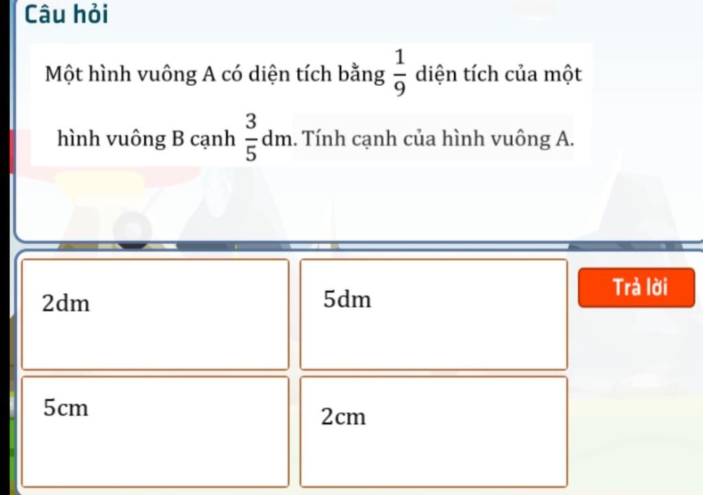 Vẽ hình vuông có cạnh 5 cm Vẽ hình chữ nhật có chiều dài 4 cm