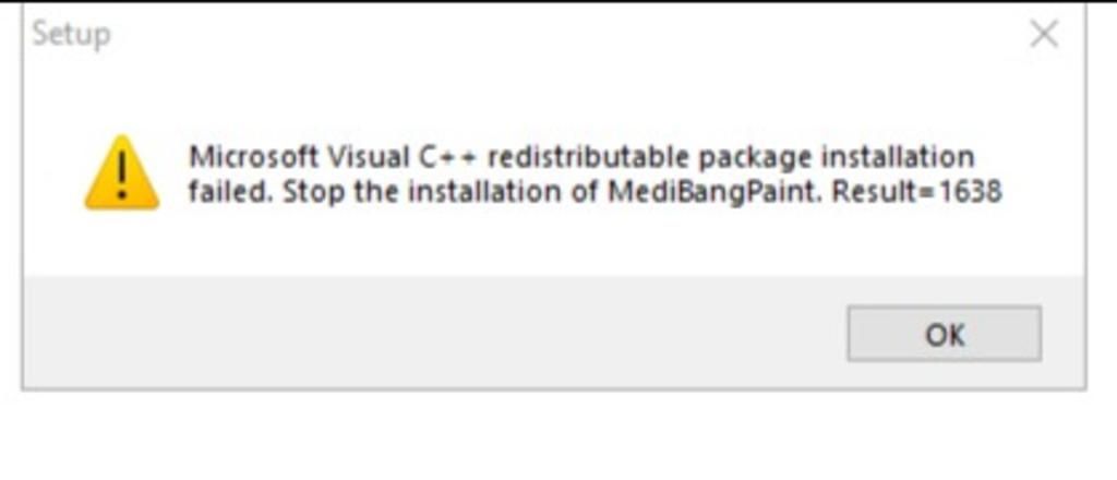 Ai Giup Mk Khắc Phục Lỗi Nay Ko ạ Tải Medibang Về Ma Ko Mở Dc Nl Dan Chuyen Giup Mk ạsetup Microsoft Visual C Redistributable Package Installation Fai