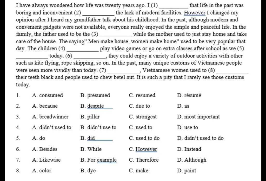 I Have Always Wondered How Life Was Twenty Years Ago. I (1) That Life In  The Past Was Boring And Inconvenient (2) The Lack Of Modern Facilities.  However I