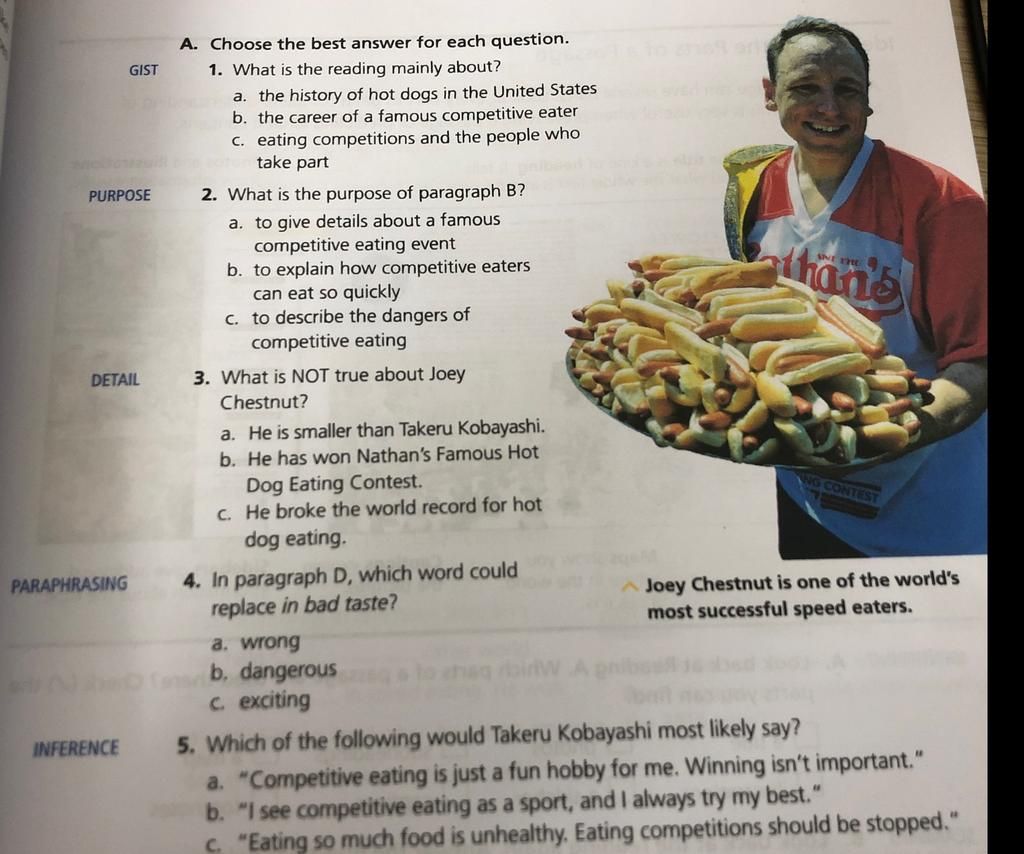 Competitive Eating Or Speed Eating Is Exactly What Its Name Suggests.  Contestants' Eat As Much As They Can, Usually Within A Time Limit. Eating  Competitions Ca