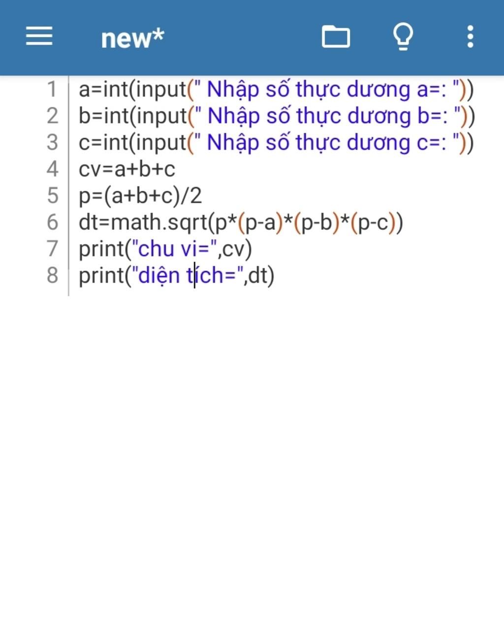 New* 1 | A=Int(Input(