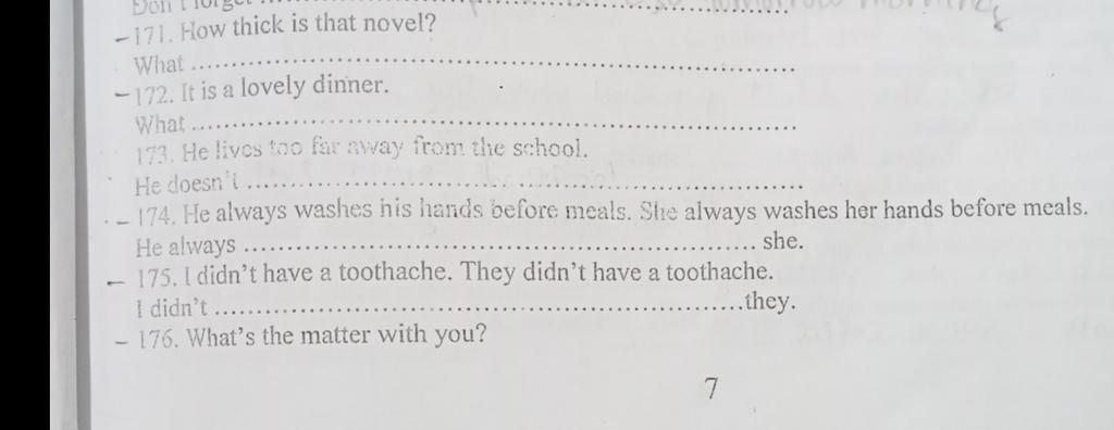 Don 171 How Thick Is That Novel What 172 It Is A Lovely Dinner 