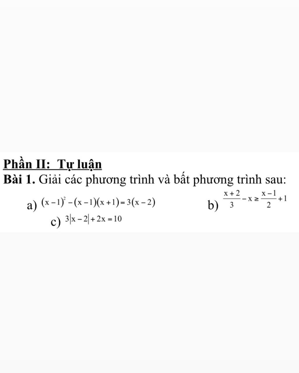 Ph n II T Lu n B i 1 Gi i C c Ph ng Tr nh V B t Ph ng Tr nh Sau ph-n-ii-t-lu-n-b-i-1-gi-i-c-c-ph-ng-tr-nh-v-b-t-ph-ng-tr-nh-sau