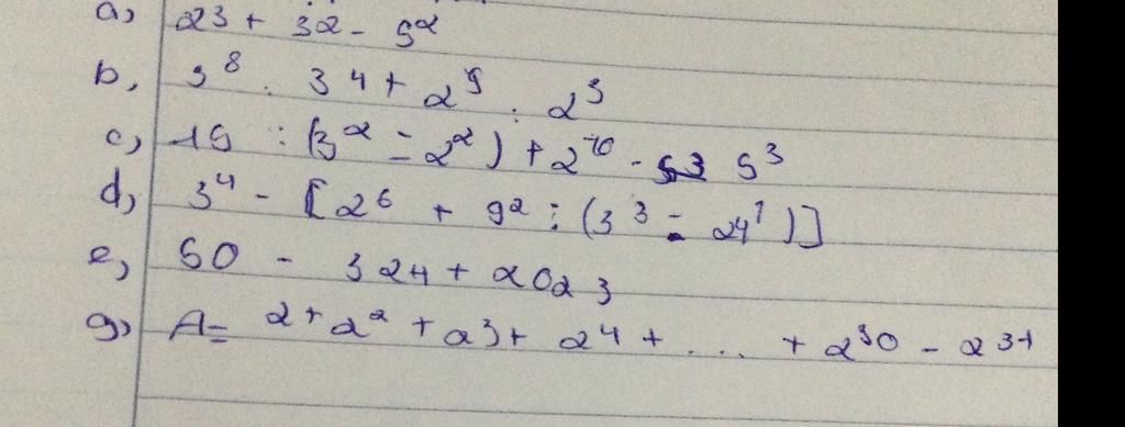 ) 23 + 32 - b, م) 8 ک ہے +34 رو 3ى 3 - faz ( - * : 45 در آبان - 33 ...