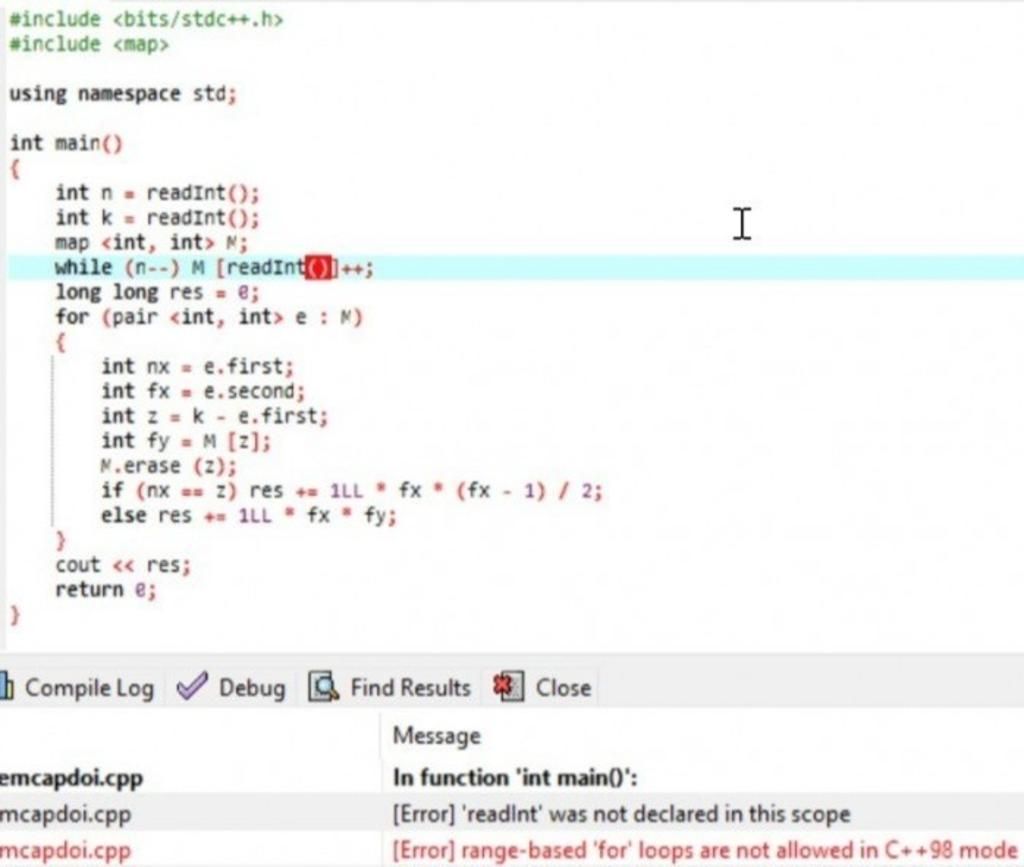 #include #include using namespace std; int main() ( int n readInt ...