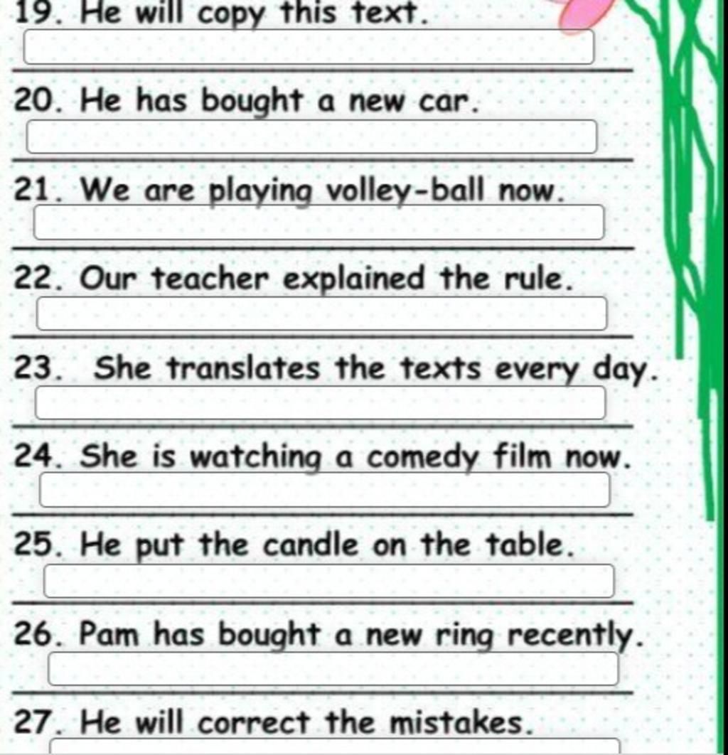 d?: rewrite the sentences in passive voice minh c?n g?p ? cau h?i ...