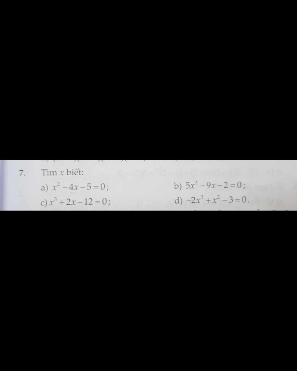 7-t-m-x-bi-t-a-x-4x-5-0-c-x-2x-12-0-b-5x-9x-2-0-d