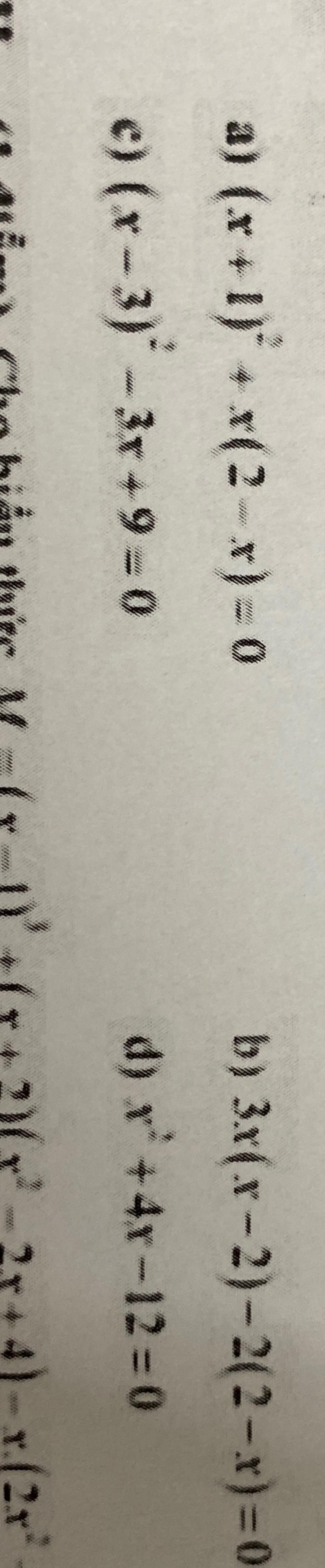 a-x-1-x-2-x-0-c-x-3-3x-9-0-3x-x-2-2-2-x-0-b-d-x-4x-12