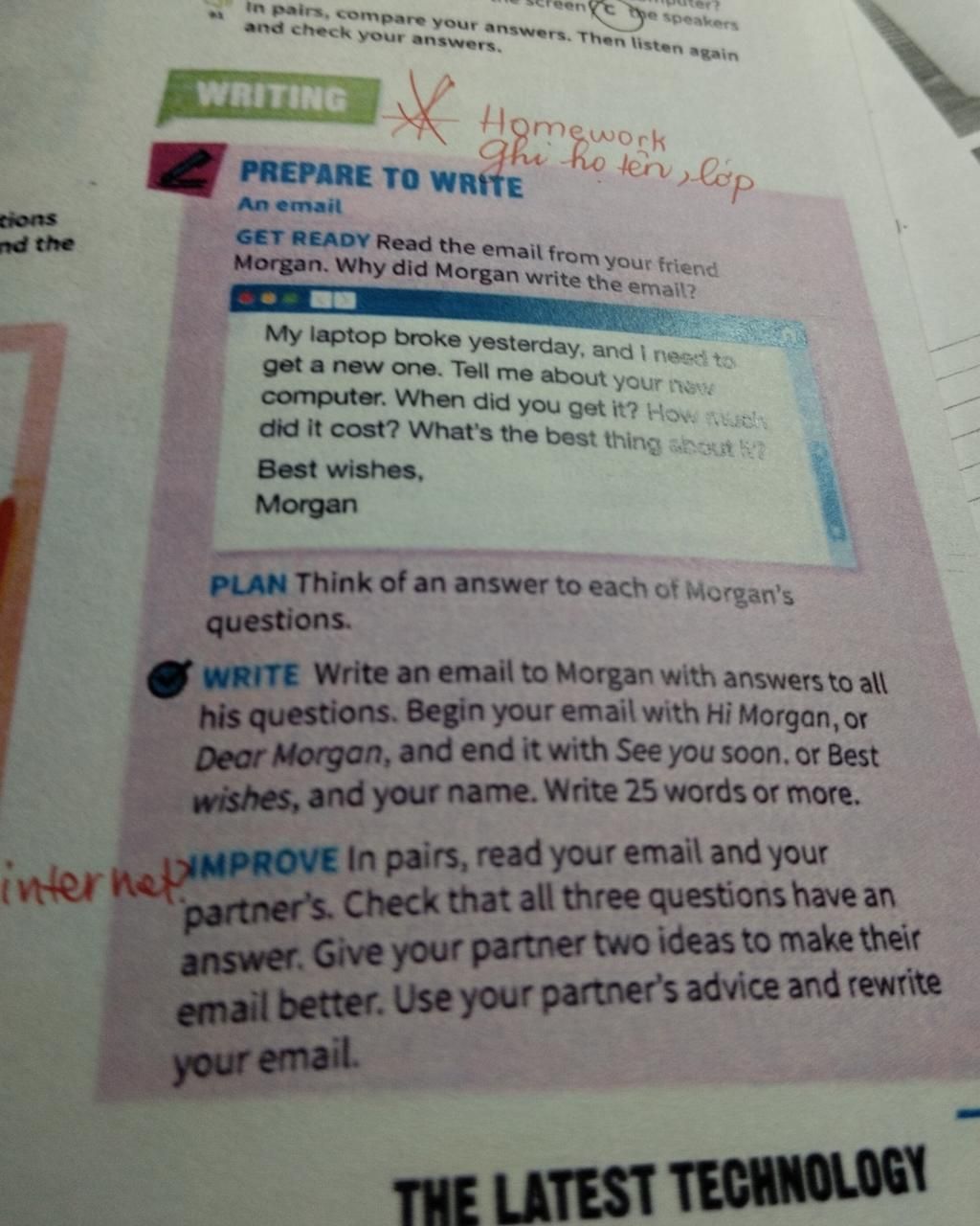 tions and the the speakers in pairs, compare your answers. Then listen ...