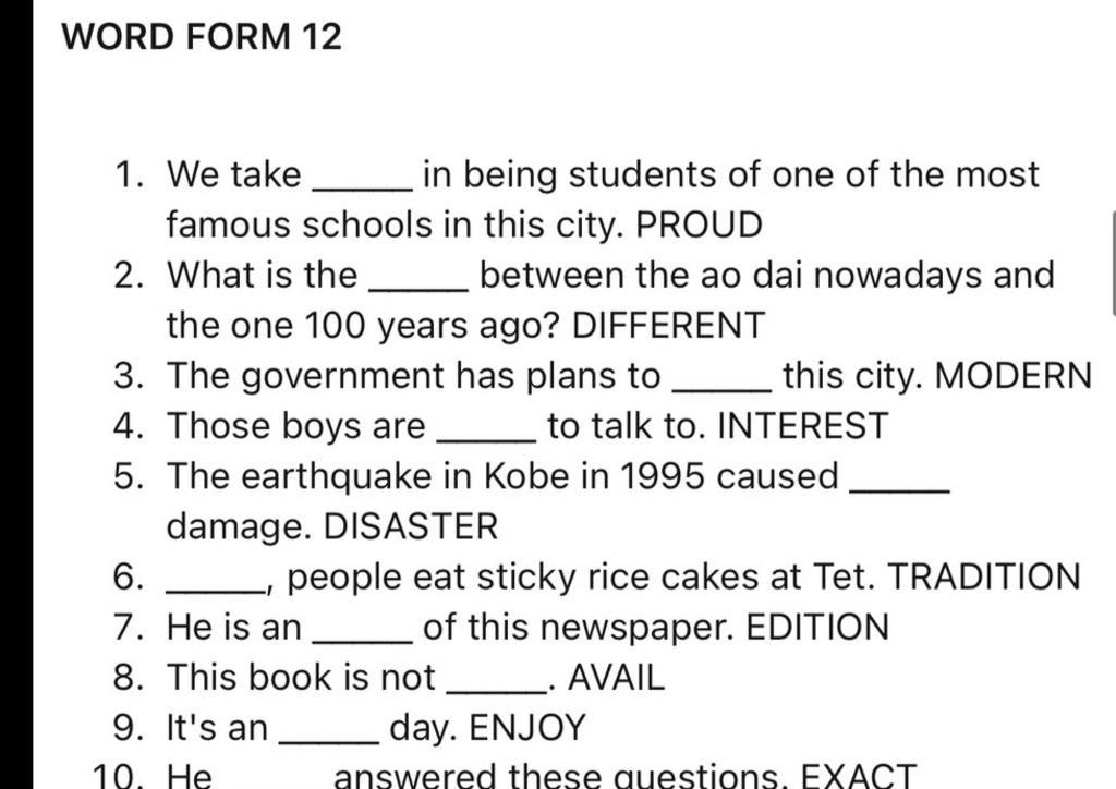 word-form-12-1-we-take-in-being-students-of-one-of-the-most-famous
