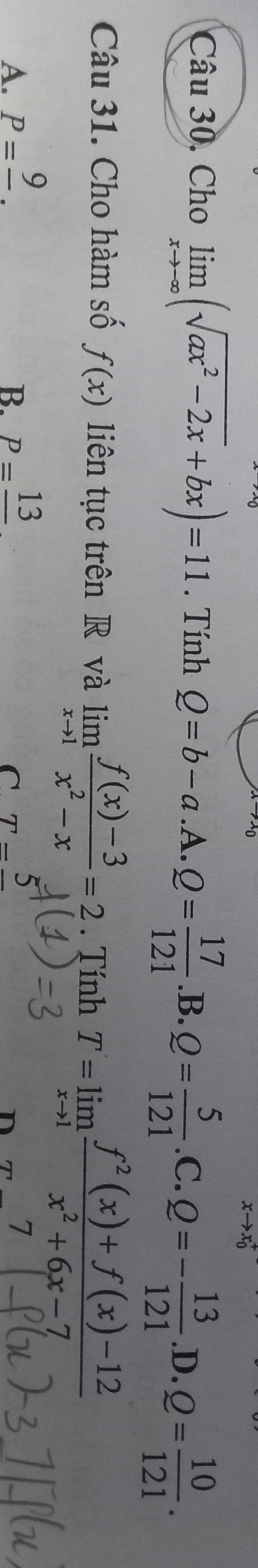 C u 30 Cho Lim vax 2x bx 11 T nh Q b a A Q 17 8118 121 C u 31 c-u-30-cho-lim-vax-2x-bx-11-t-nh-q-b-a-a-q-17-8118-121-c-u-31