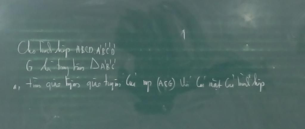 Che Tand Hip ABCD A'B'C'D' Gli Bong Bi DA'B'C' Tim Que Bojims Que ...