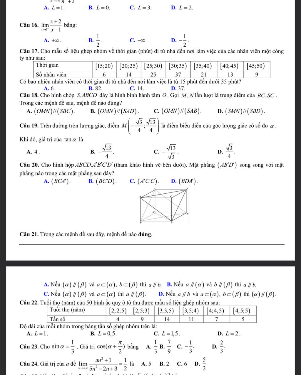 a-l-1-n-3-x-2-xx-1-c-u-16-lim-th-i-gian-b-ng-b-l-0-c-d-a