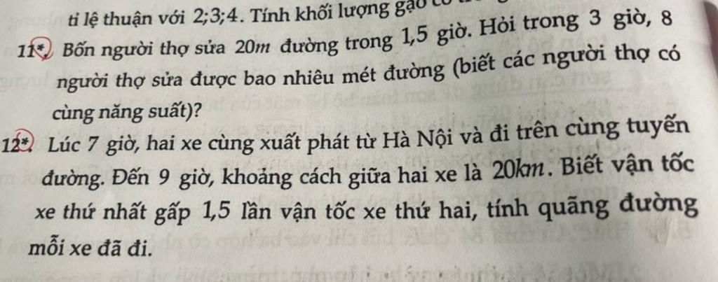 Bốn người thợ sửa 20m đường