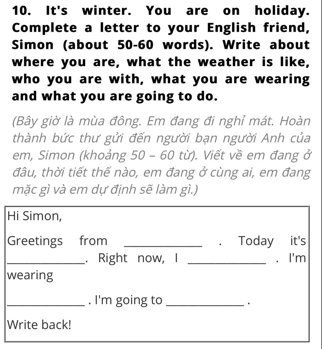 10 It s Winter You Are On Holiday Complete A Letter To Your English 10-it-s-winter-you-are-on-holiday-complete-a-letter-to-your-english