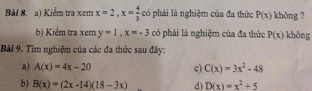 B i 8 A Ki m Tra Xem X 2 x c Ph i L Nghi m C a a Th c P x Kh ng b-i-8-a-ki-m-tra-xem-x-2-x-c-ph-i-l-nghi-m-c-a-a-th-c-p-x-kh-ng