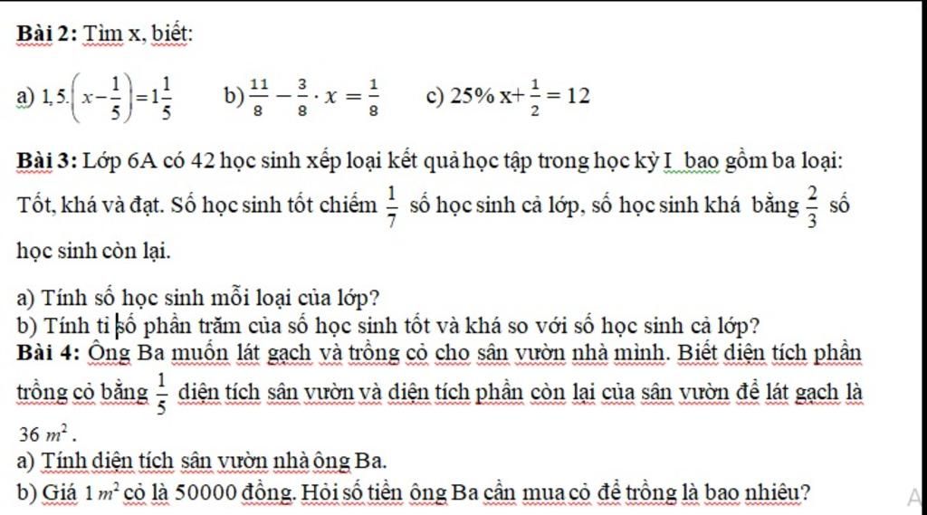 Bài 2 Tìm X Biết A 15 X } } 1}} B X 8 X C 25 X 12 Bài 3 Lớp 6a Có 42 Học Sinh Xếp