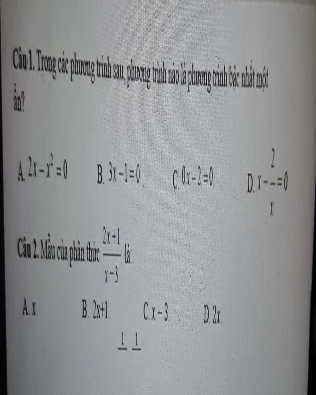 C u 1 trong c c ph ng tinh a 42x 1 0 831 1 0 0x 2 0 dx 0 cin 2