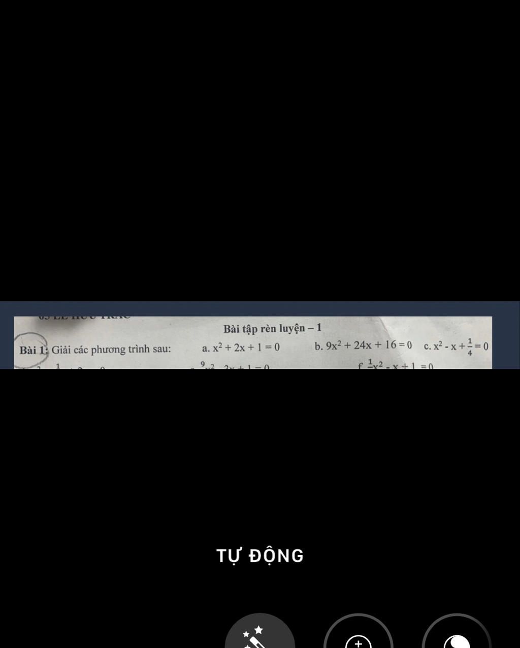 B i 1 Gi i C c Ph ng Tr nh Sau B i T p R n Luy n 1 A X2 2x 1 0 9 b-i-1-gi-i-c-c-ph-ng-tr-nh-sau-b-i-t-p-r-n-luy-n-1-a-x2-2x-1-0-9