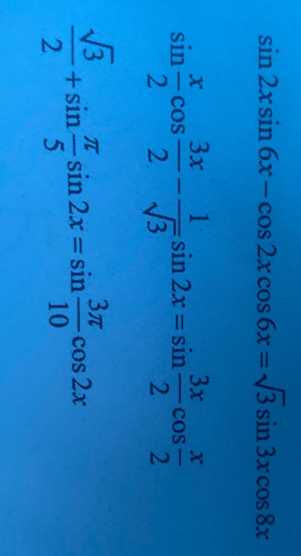 sin-2x-sin-6x-cos-2x-cos-6x-3-sin-3x-cos-8x-x-3x-1-sin-cos-2-2