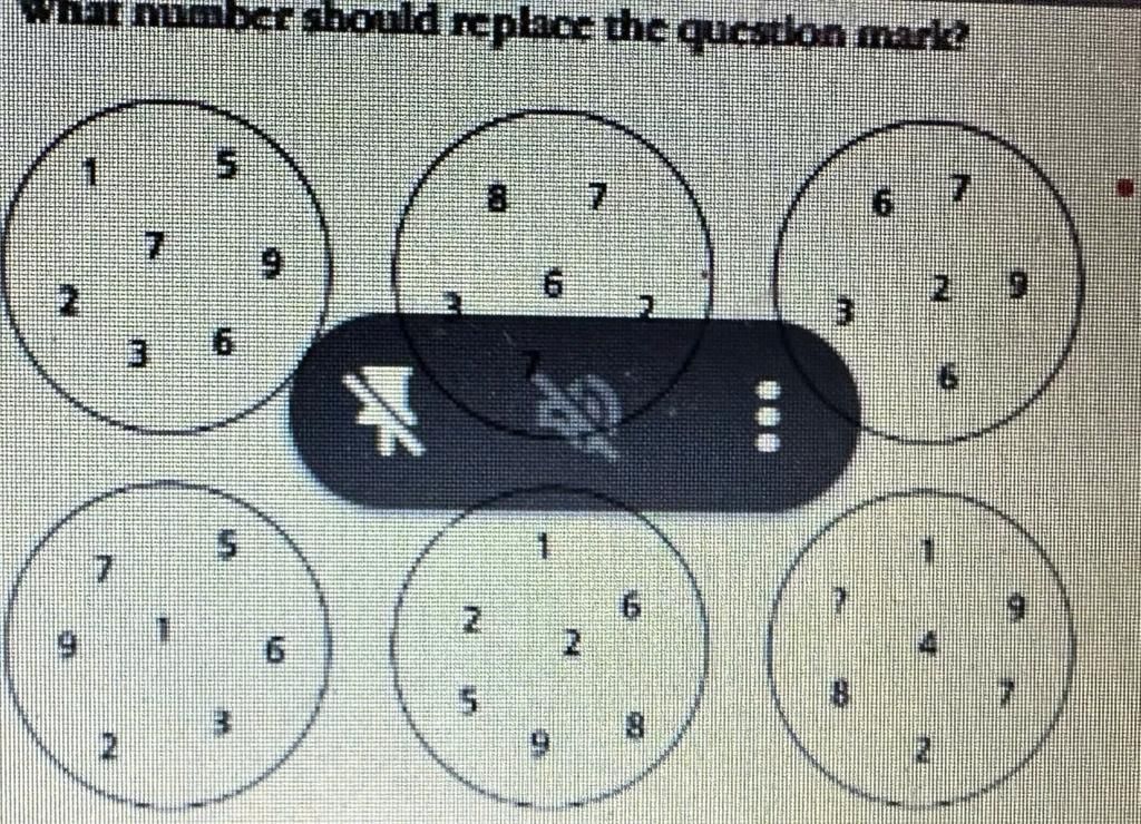 What number should replace the question mark? 3 6 6 5 1 7 E 6