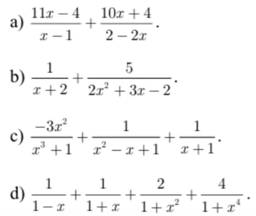 A 11x 4 10x 4 X 1 2 2x 1 5 B X 2 3x C X 1 2x 3x 2 1 1 a-11x-4-10x-4-x-1-2-2x-1-5-b-x-2-3x-c-x-1-2x-3x-2-1-1