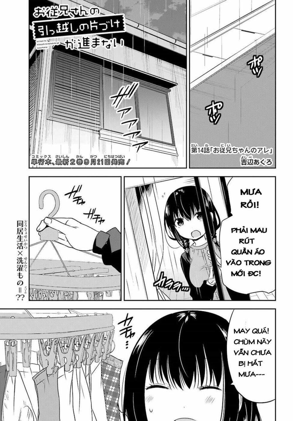 Oniisan No Hikkoshi No Katazuke Ga Susumanai Chapter 14 - Trang 2