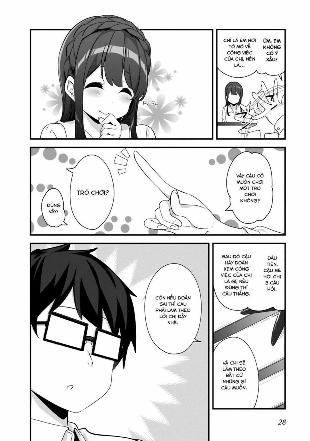 Hayasegawa-Kun To Megami Na Onee-San Chapter 2 - Trang 2