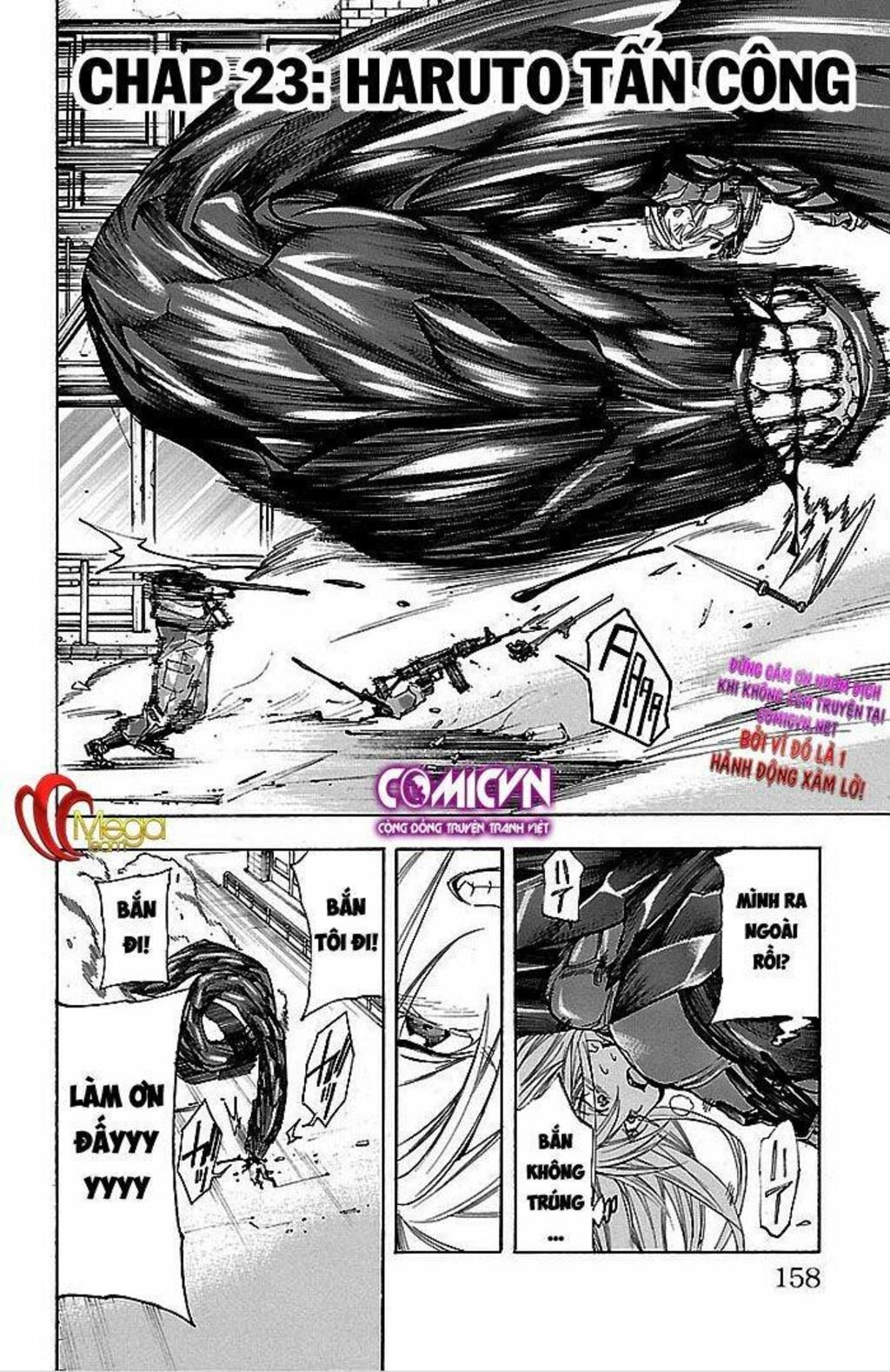 Versus The Earth Chapter 23: Haruto tấn công! - Trang 2