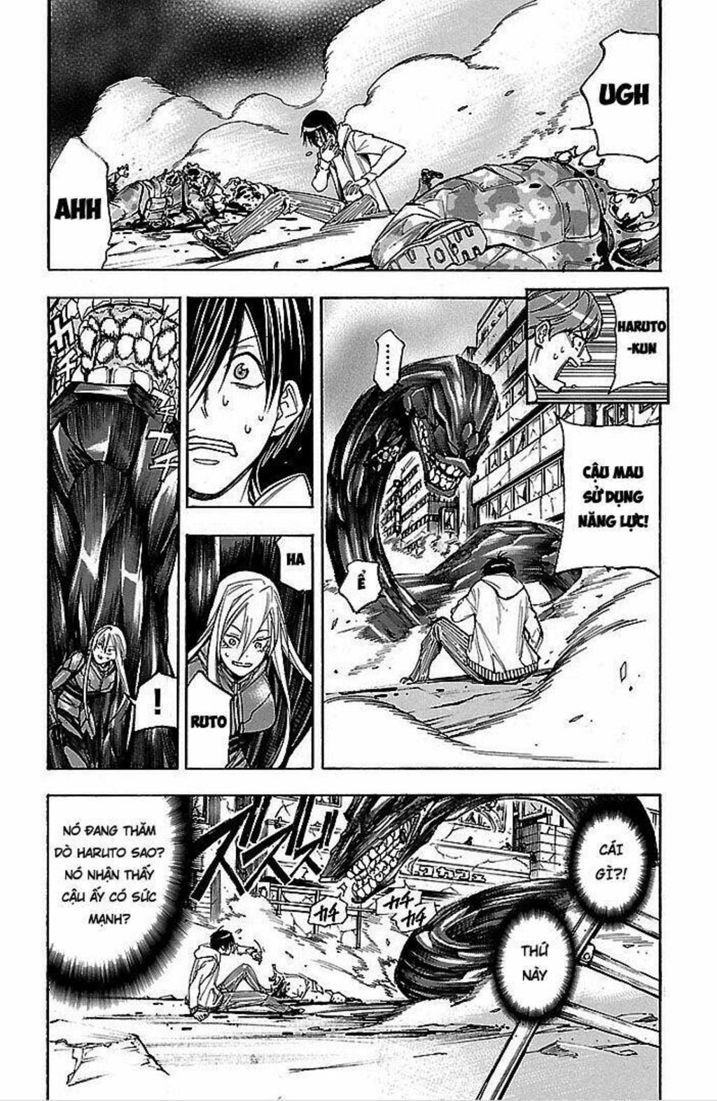 Versus The Earth Chapter 23: Haruto tấn công! - Trang 2