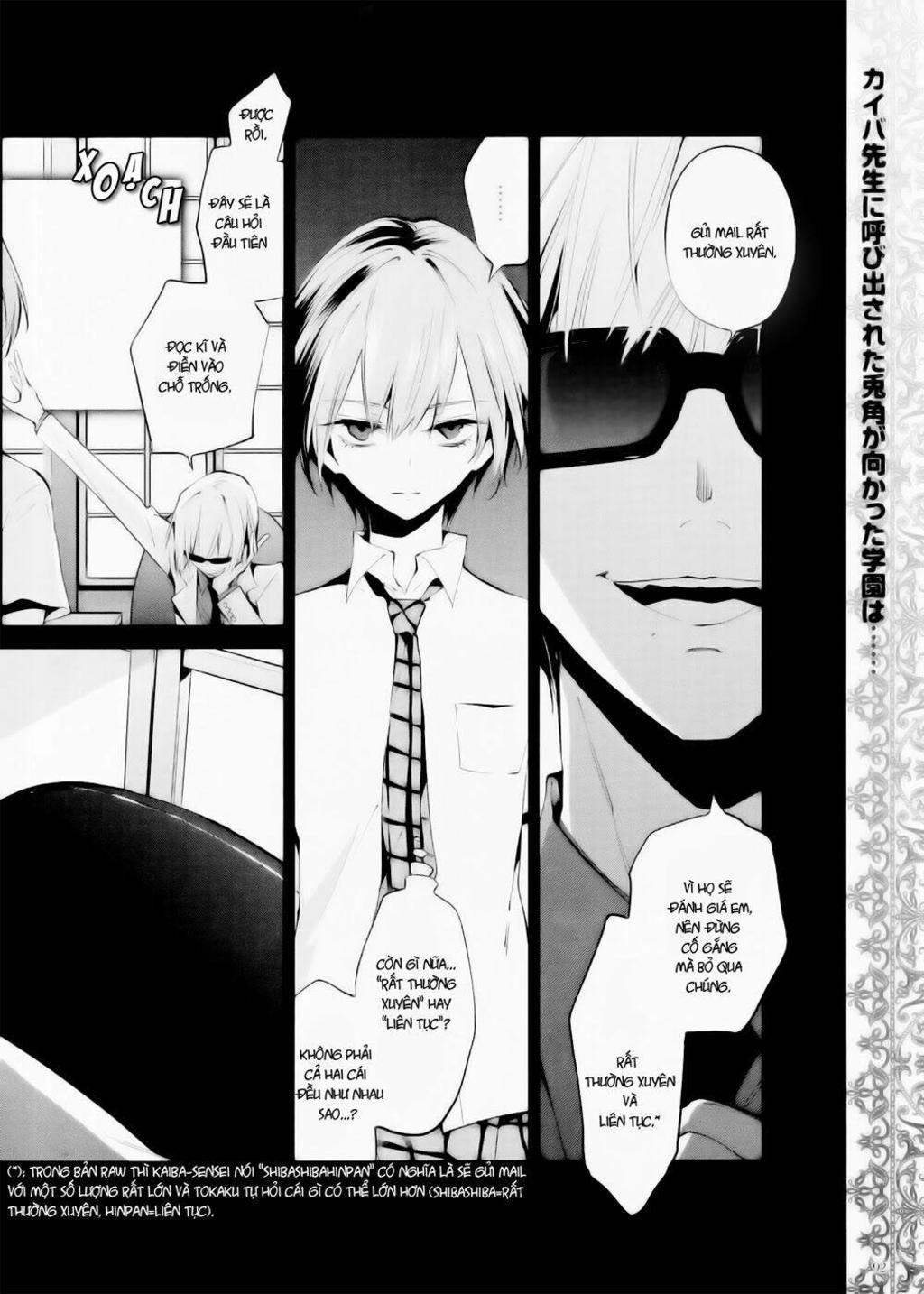 Akuma no Riddle Chapter 1 - Trang 2