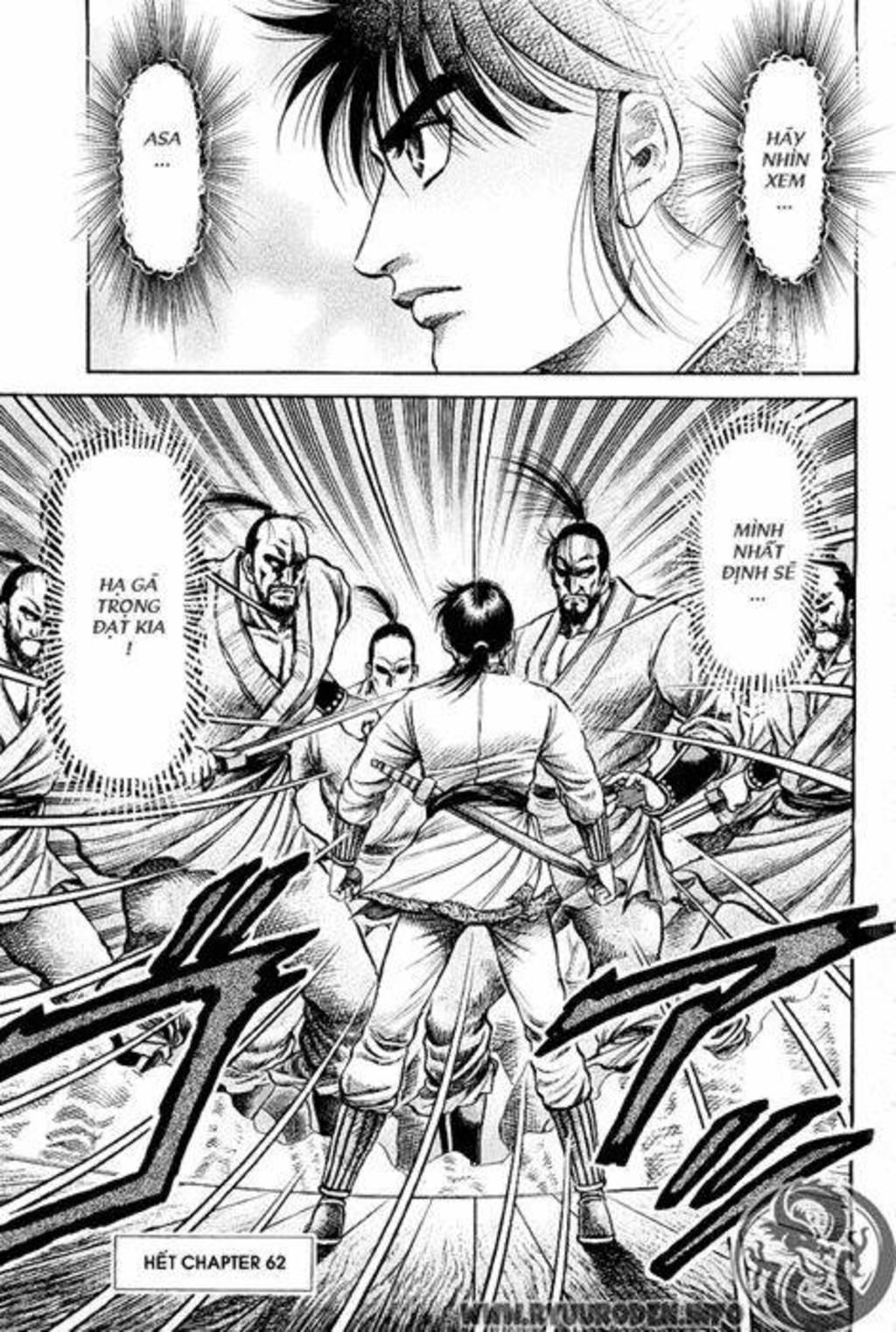 chú bé rồng - ryuuroden chapter 62 - Trang 2