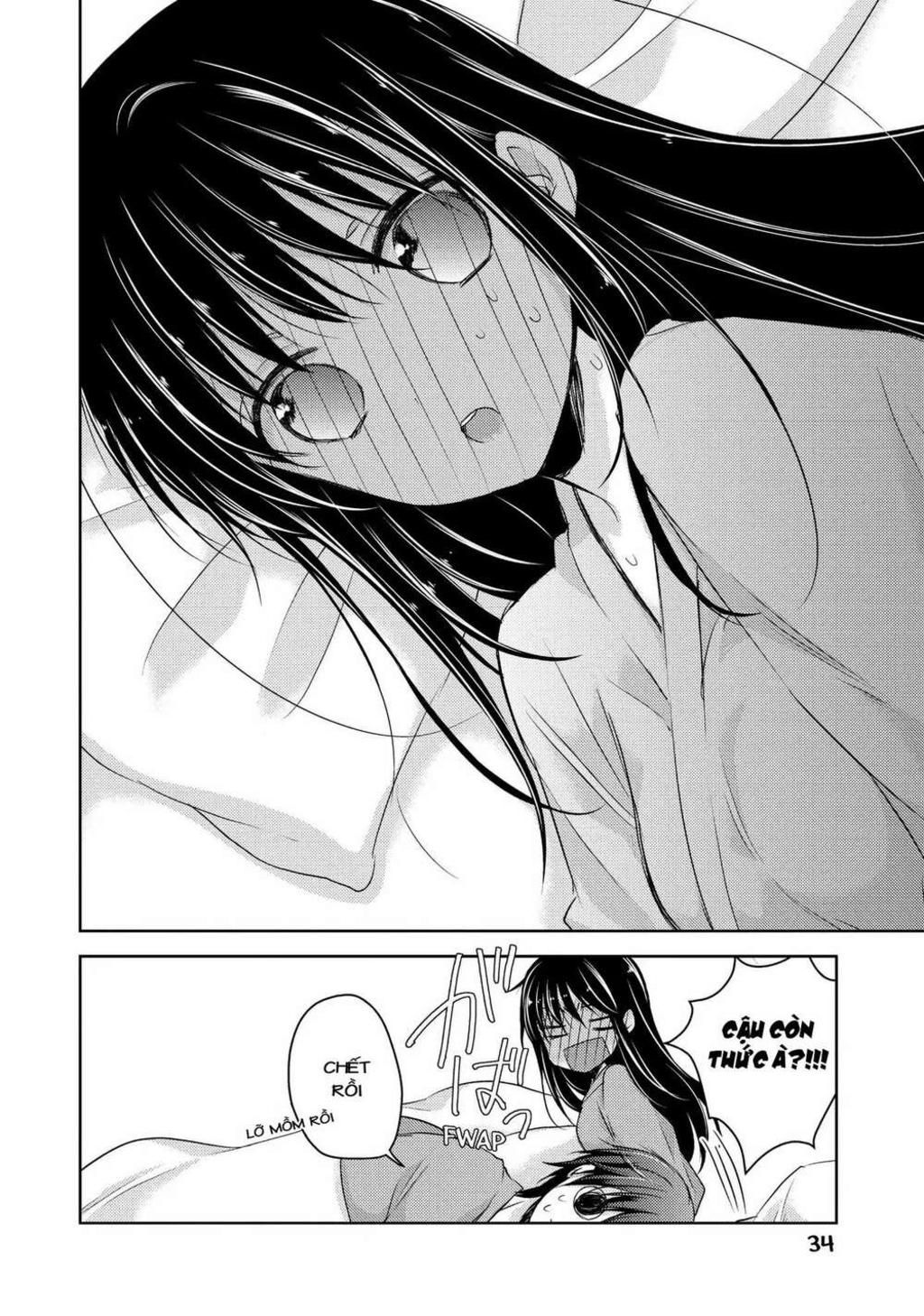 midara na ao-chan wa benkyou ga dekinai chapter 28: Đêm mất ngủ - Trang 2