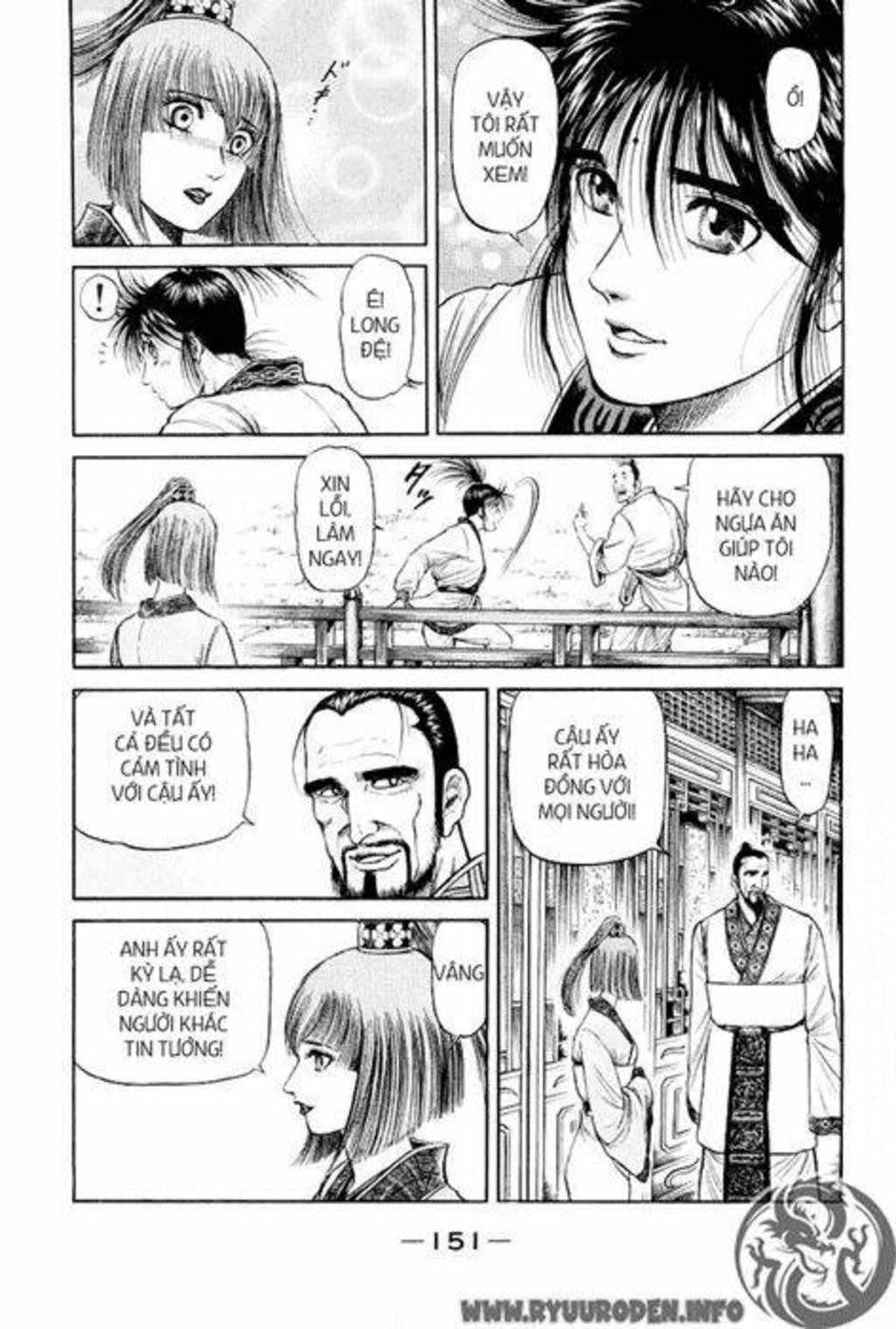 chú bé rồng - ryuuroden chapter 78 - Trang 2