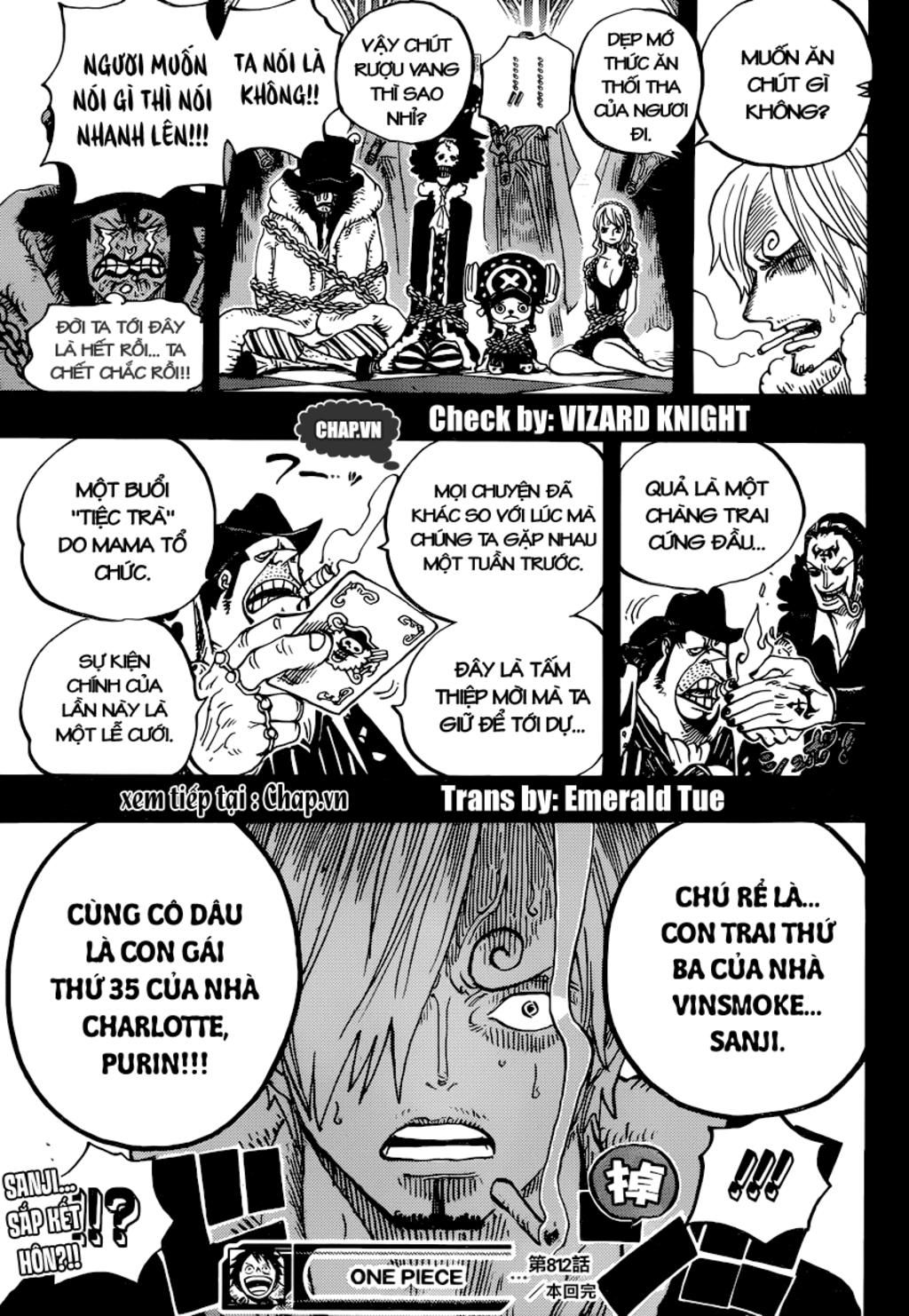 One Piece Chapter 812 - Next Chapter 813