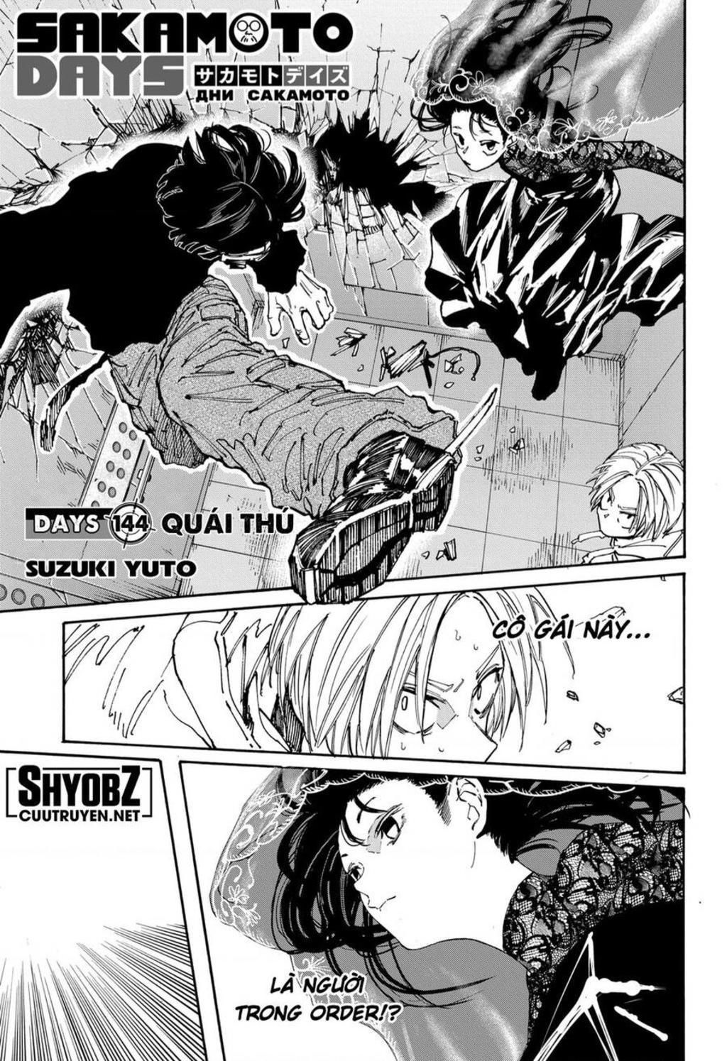 sakamoto days chương 144 - Next chapter 145