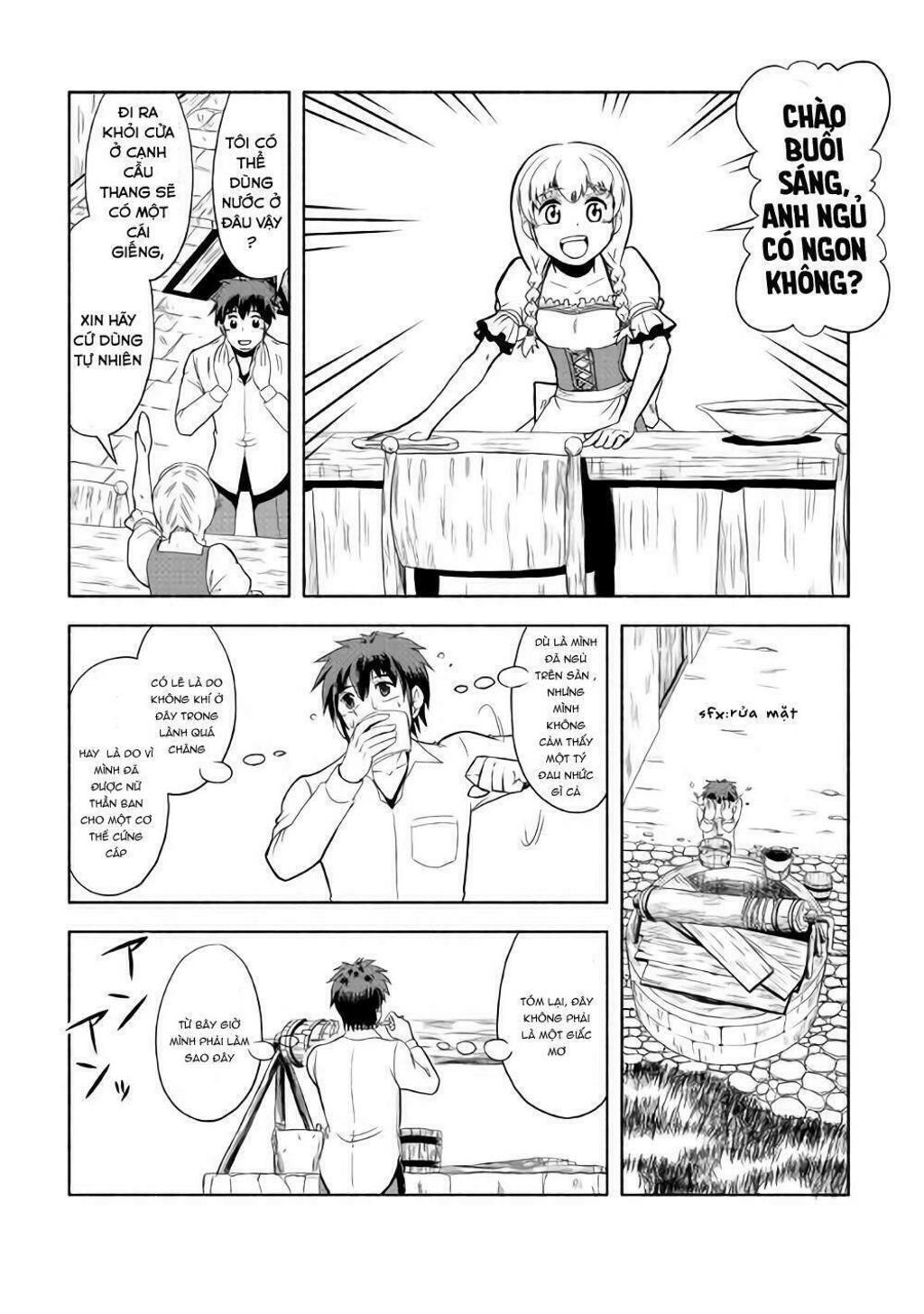 isekai ni tobasareta ossan wa doko e iku? chapter 2 - Trang 2