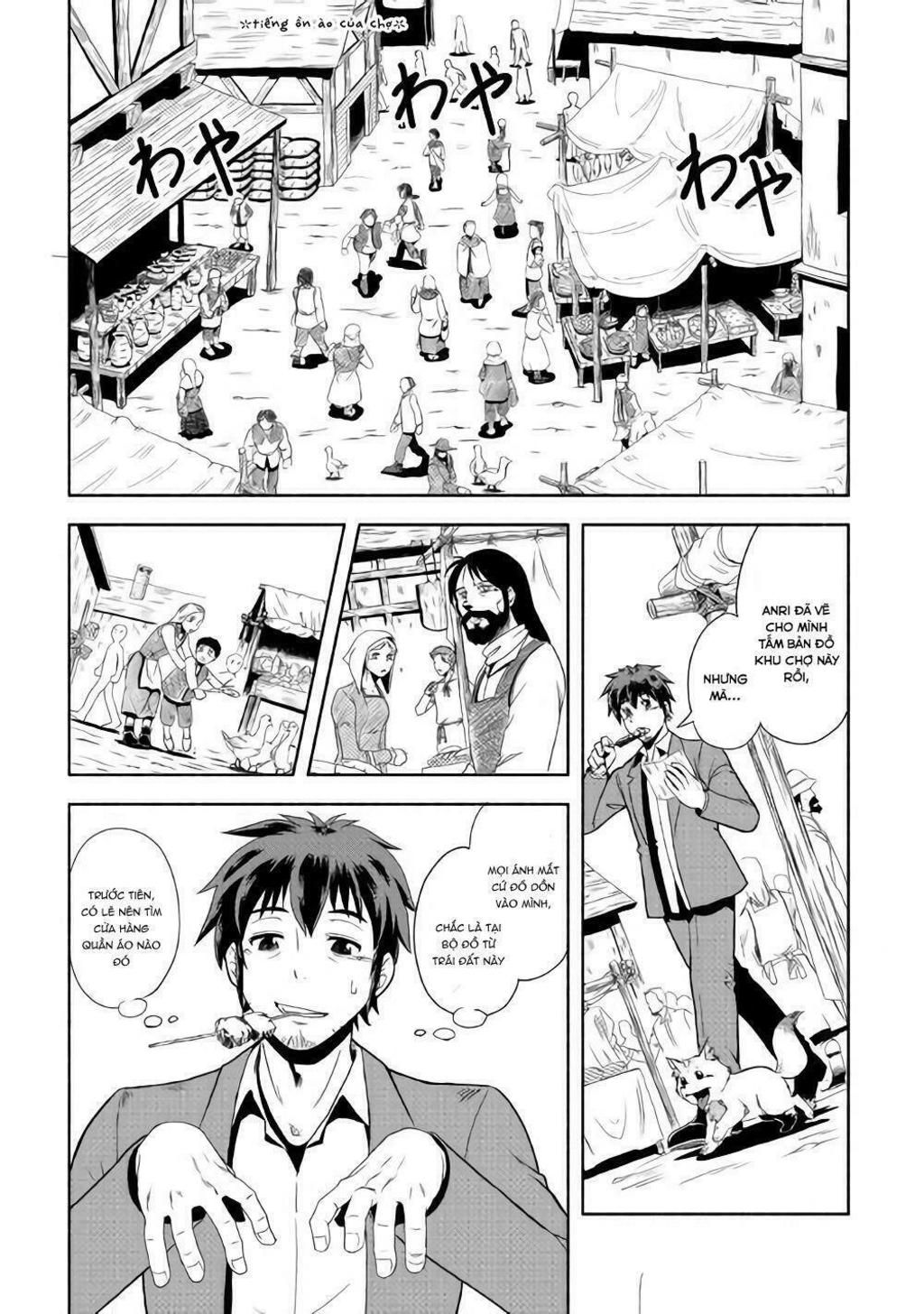 isekai ni tobasareta ossan wa doko e iku? chapter 2 - Trang 2