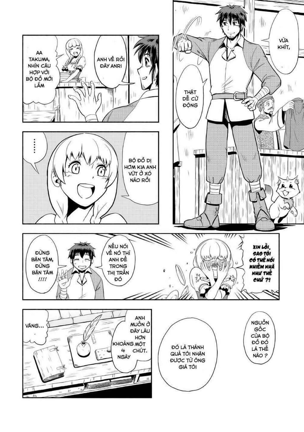 isekai ni tobasareta ossan wa doko e iku? chapter 2 - Trang 2