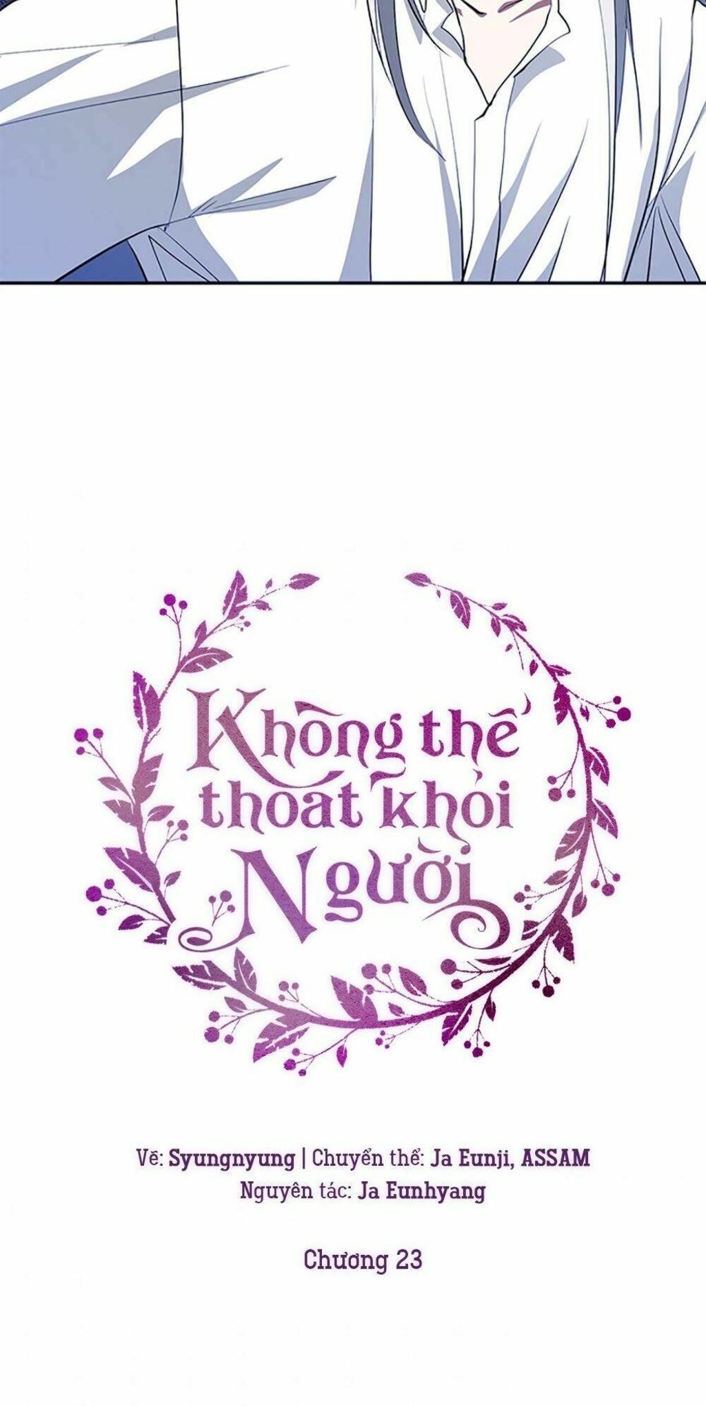 không thể thoát khỏi người chapter 23 - Next chapter 24