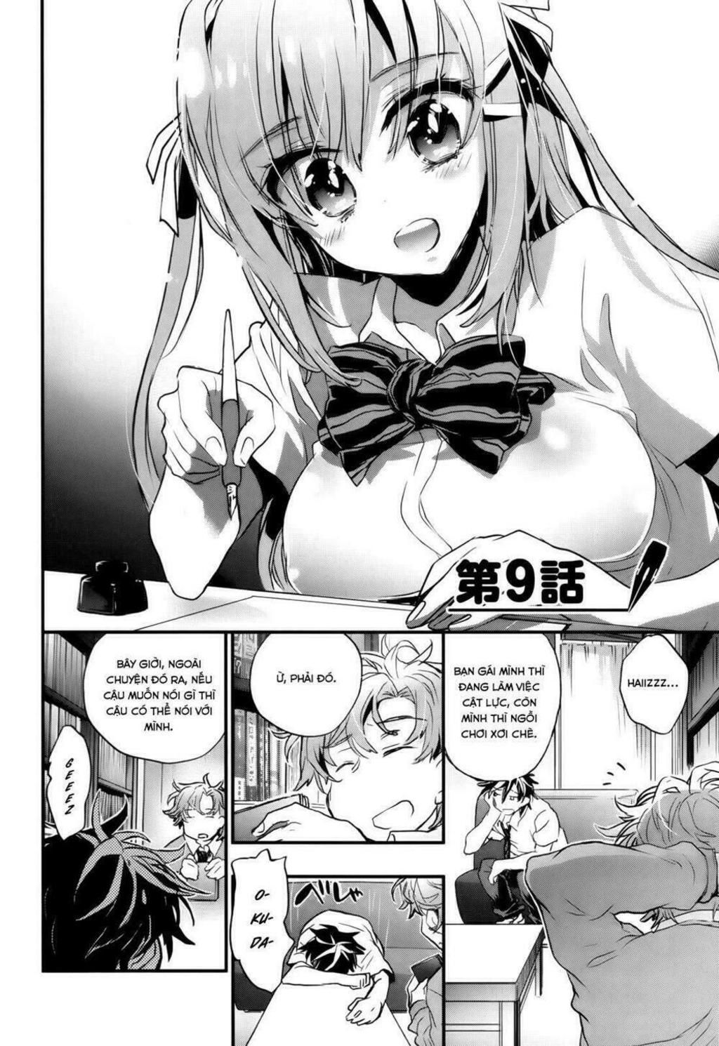 onna no ko ga h-na manga egaicha dame desuka chapter 9 - Trang 2