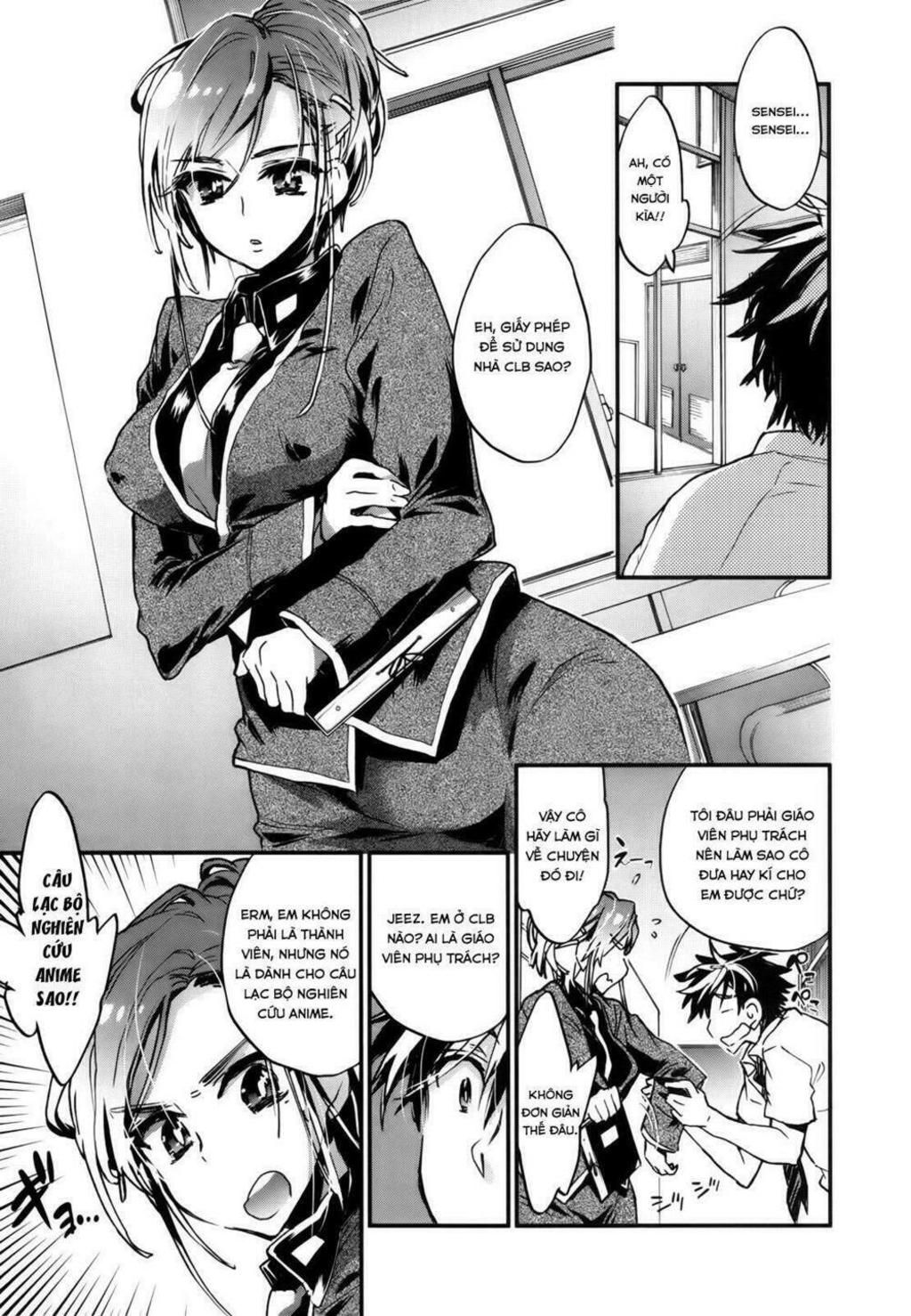 onna no ko ga h-na manga egaicha dame desuka chapter 9 - Trang 2