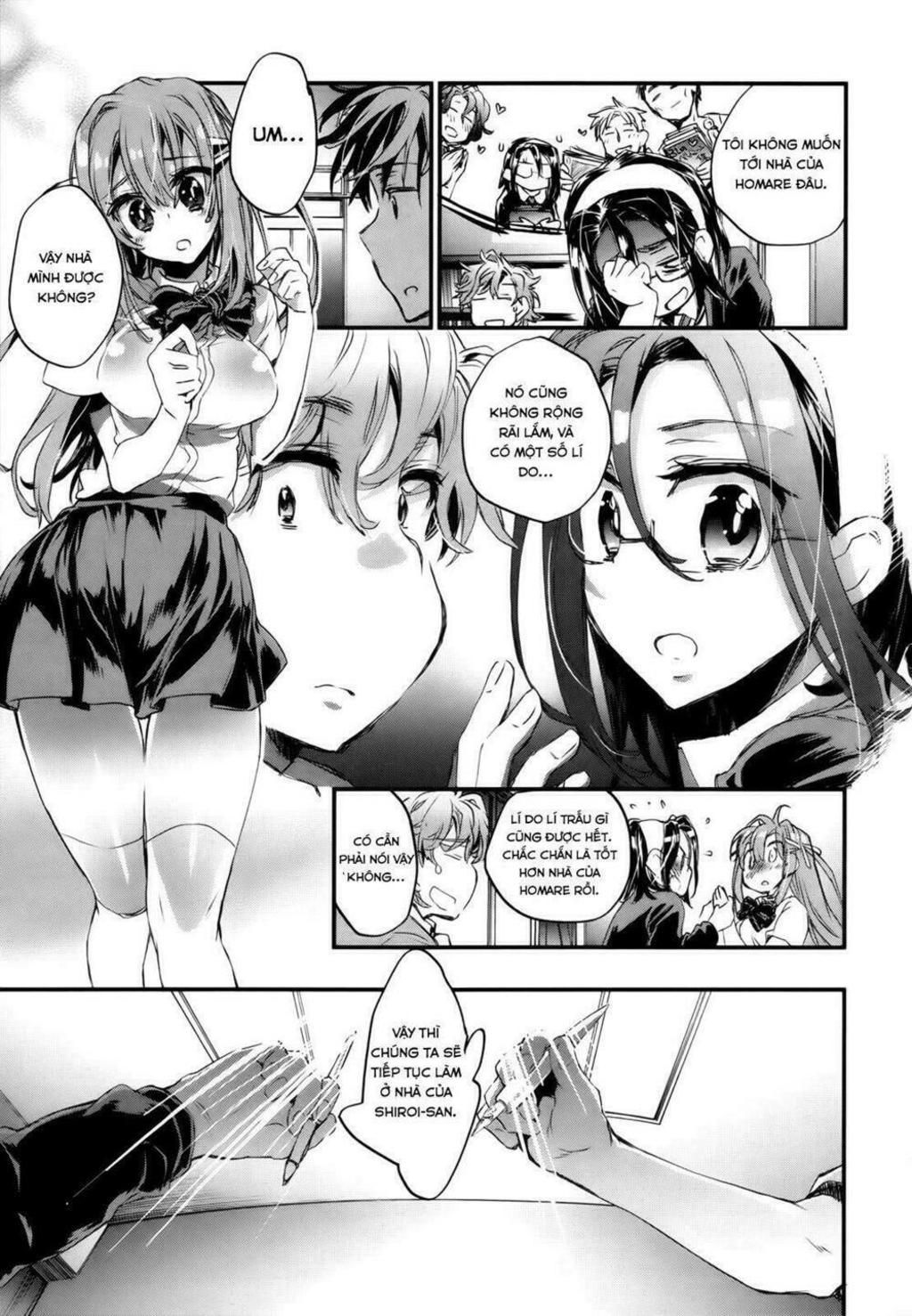 onna no ko ga h-na manga egaicha dame desuka chapter 9 - Trang 2