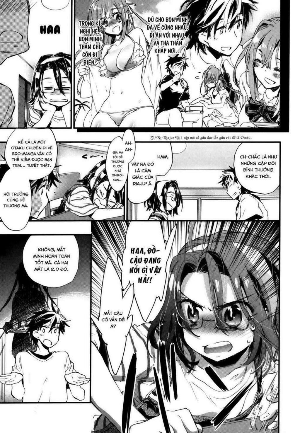 onna no ko ga h-na manga egaicha dame desuka chapter 9 - Trang 2